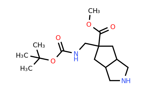 CAS 2241139-48-8 | methyl 5-({[(tert-butoxy)carbonyl]amino}methyl)-octahydrocyclopenta[c]pyrrole-5-carboxylate