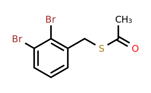 CAS 2241141-25-1 | 1-{[(2,3-dibromophenyl)methyl]sulfanyl}ethan-1-one