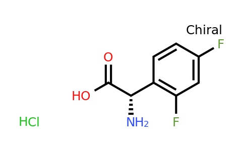 CAS 2241594-33-0 | (S)-2-Amino-2-(2,4-difluorophenyl)acetic acid hydrochloride