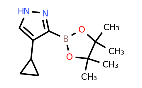 CAS 2241865-20-1 | 4-cyclopropyl-3-(4,4,5,5-tetramethyl-1,3,2-dioxaborolan-2-yl)-1H-pyrazole