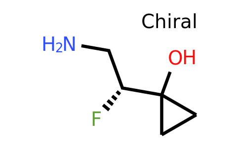 CAS 2242578-81-8 | 1-[(1R)-2-amino-1-fluoro-ethyl]cyclopropanol