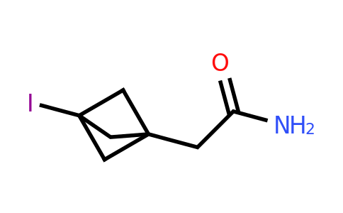 CAS 2242694-00-2 | 2-(3-iodo-1-bicyclo[1.1.1]pentanyl)acetamide