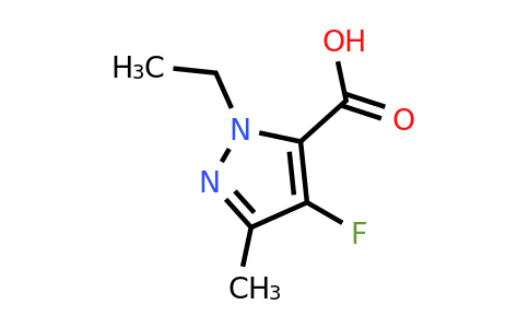 CAS 2243003-72-5 | 2-ethyl-4-fluoro-5-methyl-pyrazole-3-carboxylic acid