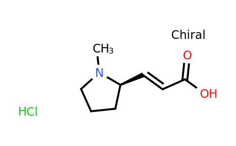 CAS 2243041-69-0 | (2E)-3-[(2R)-1-methylpyrrolidin-2-yl]prop-2-enoic acid hydrochloride