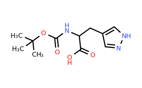 CAS 2243503-32-2 | 2-{[(tert-butoxy)carbonyl]amino}-3-(1H-pyrazol-4-yl)propanoic acid