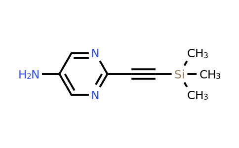 CAS 2243974-50-5 | 2-(2-trimethylsilylethynyl)pyrimidin-5-amine