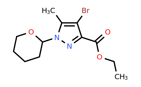 CAS 2246368-58-9 | ethyl 4-bromo-5-methyl-1-tetrahydropyran-2-yl-pyrazole-3-carboxylate