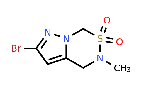 CAS 2246370-77-2 | 2-bromo-5-methyl-4,7-dihydropyrazolo[5,1-d][1,2,5]thiadiazine 6,6-dioxide