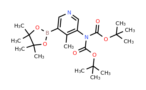 CAS 2246372-91-6 | tert-butyl N-tert-butoxycarbonyl-N-[4-methyl-5-(4,4,5,5-tetramethyl-1,3,2-dioxaborolan-2-yl)-3-pyridyl]carbamate
