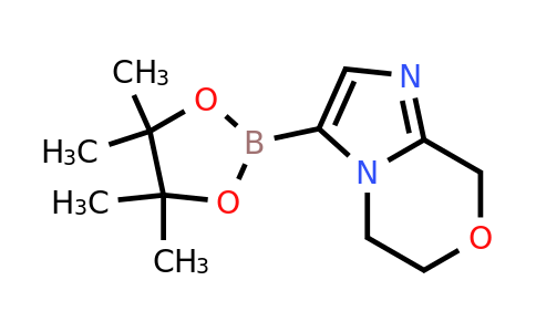CAS 2246565-04-6 | 3-(tetramethyl-1,3,2-dioxaborolan-2-yl)-5H,6H,8H-imidazo[2,1-c][1,4]oxazine