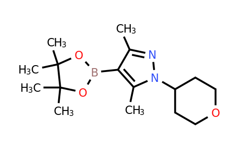 CAS 2246602-45-7 | 3,5-dimethyl-1-tetrahydropyran-4-yl-4-(4,4,5,5-tetramethyl-1,3,2-dioxaborolan-2-yl)pyrazole