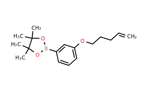 CAS 2246605-21-8 | 4,4,5,5-tetramethyl-2-[3-(pent-4-en-1-yloxy)phenyl]-1,3,2-dioxaborolane