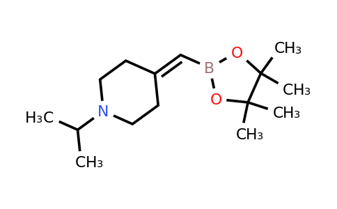 CAS 2246738-57-6 | 1-isopropyl-4-[(4,4,5,5-tetramethyl-1,3,2-dioxaborolan-2-yl)methylene]piperidine