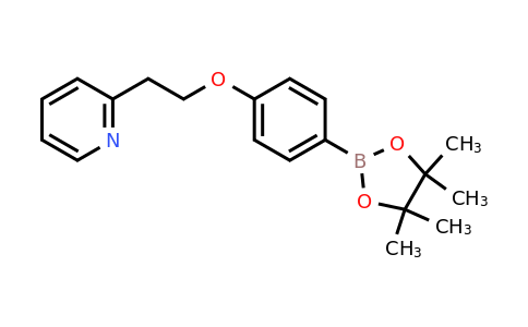 CAS 2246817-46-7 | 2-{2-[4-(tetramethyl-1,3,2-dioxaborolan-2-yl)phenoxy]ethyl}pyridine
