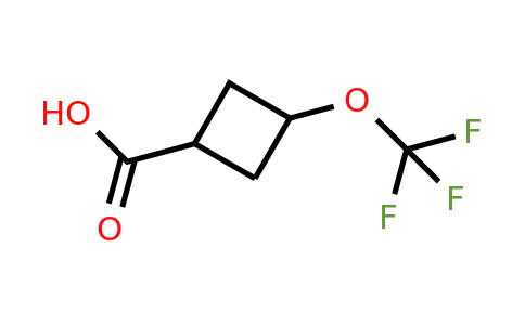 CAS 2247106-27-8 | 3-(trifluoromethoxy)cyclobutanecarboxylic acid