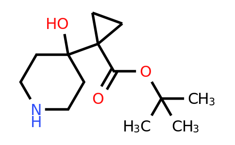 CAS 2247107-30-6 | tert-butyl 1-(4-hydroxypiperidin-4-yl)cyclopropane-1-carboxylate