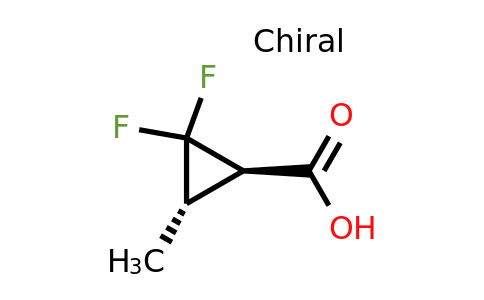 CAS 2247657-28-7 | trans-2,2-difluoro-3-methyl-cyclopropanecarboxylic acid