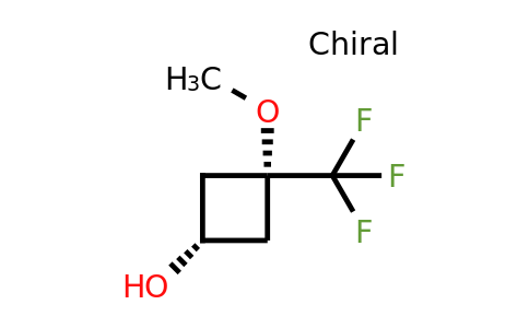 CAS 2248183-78-8 | cis-3-methoxy-3-(trifluoromethyl)cyclobutanol