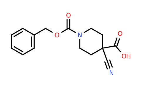 CAS 2248355-18-0 | 1-benzyloxycarbonyl-4-cyano-piperidine-4-carboxylic acid