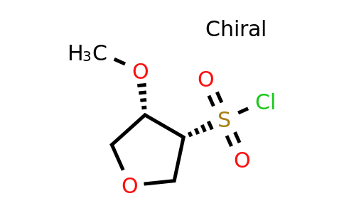 CAS 2249724-62-5 | rac-(3R,4S)-4-methoxyoxolane-3-sulfonyl chloride