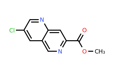 CAS 2250243-68-4 | methyl 3-chloro-1,6-naphthyridine-7-carboxylate