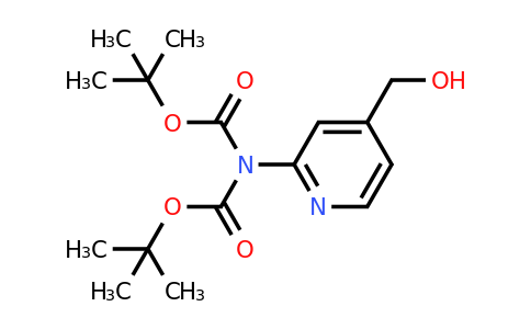 CAS 2250410-78-5 | tert-butyl N-tert-butoxycarbonyl-N-[4-(hydroxymethyl)-2-pyridyl]carbamate