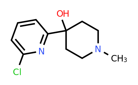 CAS 225112-34-5 | 4-(6-chloropyridin-2-yl)-1-methylpiperidin-4-ol