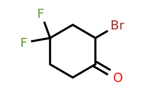CAS 22515-19-1 | 2-bromo-4,4-difluorocyclohexan-1-one