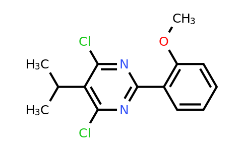 CAS 225232-48-4 | 4,6-Dichloro-5-isopropyl-2-(2-methoxyphenyl)pyrimidine
