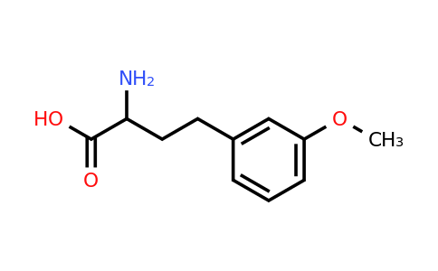 CAS 225233-76-1 | 2-Amino-4-(3-methoxy-phenyl)-butyric acid