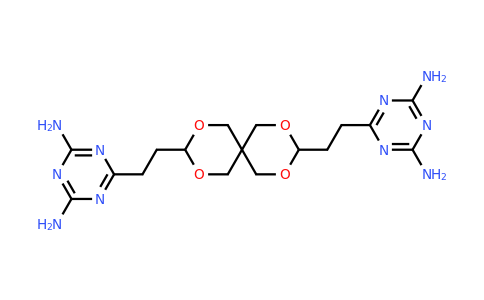 CAS 22535-90-6 | 6,6'-(2,4,8,10-Tetraoxaspiro[5.5]undecane-3,9-diylbis(ethane-2,1-diyl))bis(1,3,5-triazine-2,4-diamine)
