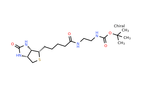 CAS 225797-46-6 | tert-Butyl (2-(5-((3aS,4S,6aR)-2-oxohexahydro-1H-thieno[3,4-d]imidazol-4-yl)pentanamido)ethyl)carbamate