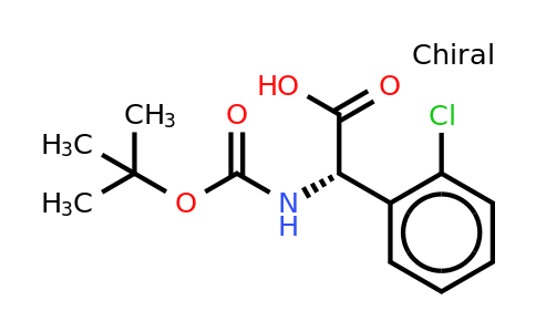 CAS 225918-60-5 | (S)-N-BOC-(2'-Chlorophenyl)glycine
