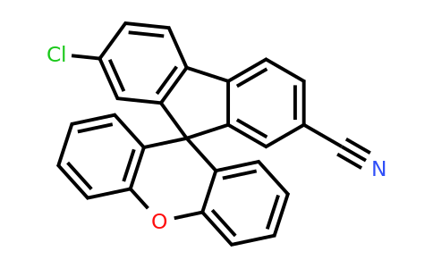 CAS 2259843-42-8 | 2-Chlorospiro[fluorene-9,9'-xanthene]-7-carbonitrile