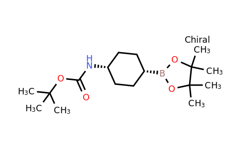 CAS 2260550-44-3 | tert-butyl cis-N-[4-(4,4,5,5-tetramethyl-1,3,2-dioxaborolan-2-yl)cyclohexyl]carbamate