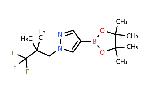 CAS 2260711-07-5 | 4-(tetramethyl-1,3,2-dioxaborolan-2-yl)-1-(3,3,3-trifluoro-2,2-dimethylpropyl)-1H-pyrazole