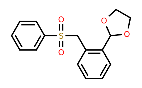 CAS 226089-80-1 | 2-(2-((Phenylsulfonyl)methyl)phenyl)-1,3-dioxolane