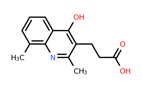 CAS 22609-23-0 | 3-(4-Hydroxy-2,8-dimethylquinolin-3-yl)propanoic acid
