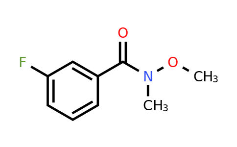 CAS 226260-01-1 | 3-fluoro-N-methoxy-N-methylbenzamide