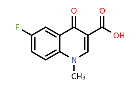 CAS 2264-33-7 | 6-Fluoro-1-methyl-4-oxo-1,4-dihydroquinoline-3-carboxylic acid