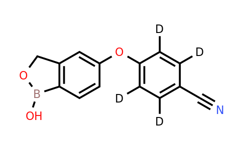 CAS 2268785-42-6 | 2,3,5,6-tetradeuterio-4-[(1-hydroxy-3H-2,1-benzoxaborol-5-yl)oxy]benzonitrile