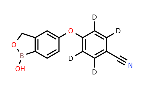 2,3,5,6-tetradeuterio-4-[(1-hydroxy-3H-2,1-benzoxaborol-5-yl)oxy]benzonitrile