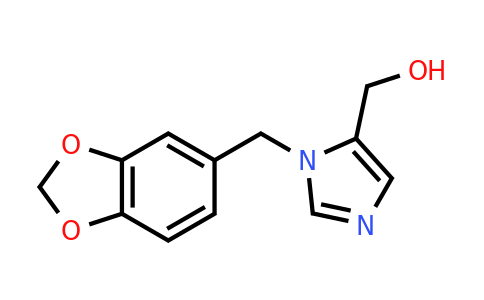 CAS 226930-11-6 | (3-Benzo[1,3]dioxol-5-ylmethyl-3H-imidazol-4-yl)-methanol