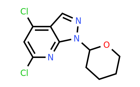 CAS 2271323-66-9 | 4,6-dichloro-1-tetrahydropyran-2-yl-pyrazolo[3,4-b]pyridine