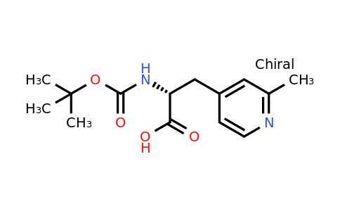 CAS 2271566-68-6 | (2R)-2-(tert-butoxycarbonylamino)-3-(2-methyl-4-pyridyl)propanoic acid