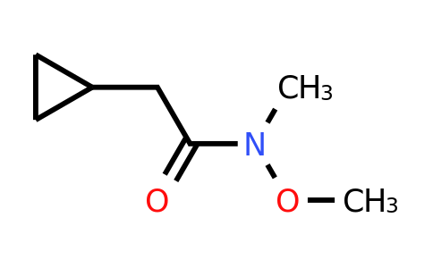 CAS 227322-00-1 | 2-Cyclopropyl-N-methoxy-N-methyl-acetamide