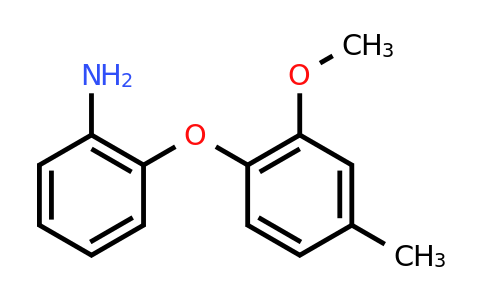 CAS 22751-09-3 | 2-(2-Methoxy-4-methylphenoxy)aniline