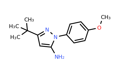 CAS 227623-26-9 | 5-Tert-butyl-2-(4-methoxy-phenyl)-2H-pyrazol-3-ylamine