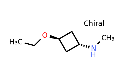 CAS 2277153-56-5 | trans-3-ethoxy-N-methyl-cyclobutanamine