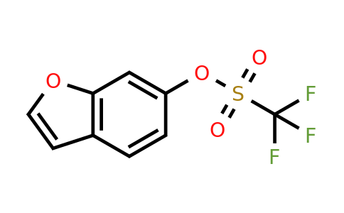 CAS 227752-25-2 | 1-Benzofuran-6-YL trifluoromethanesulfonate